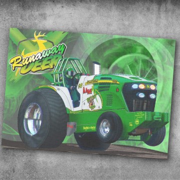 Puzzel runaway deere 315 stukjes
